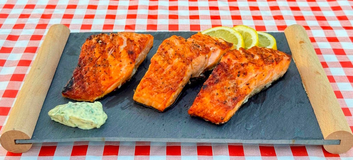 Salmone alla griglia perfetto in 4 semplici mosse!