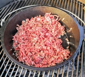 rosolatura carne per chili