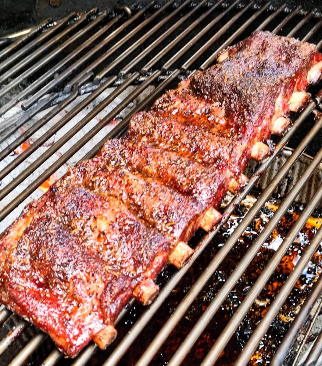 barbecue pork ribs