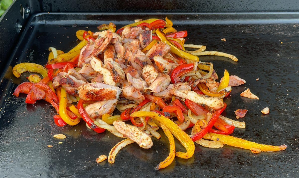 Fajitas tortillas