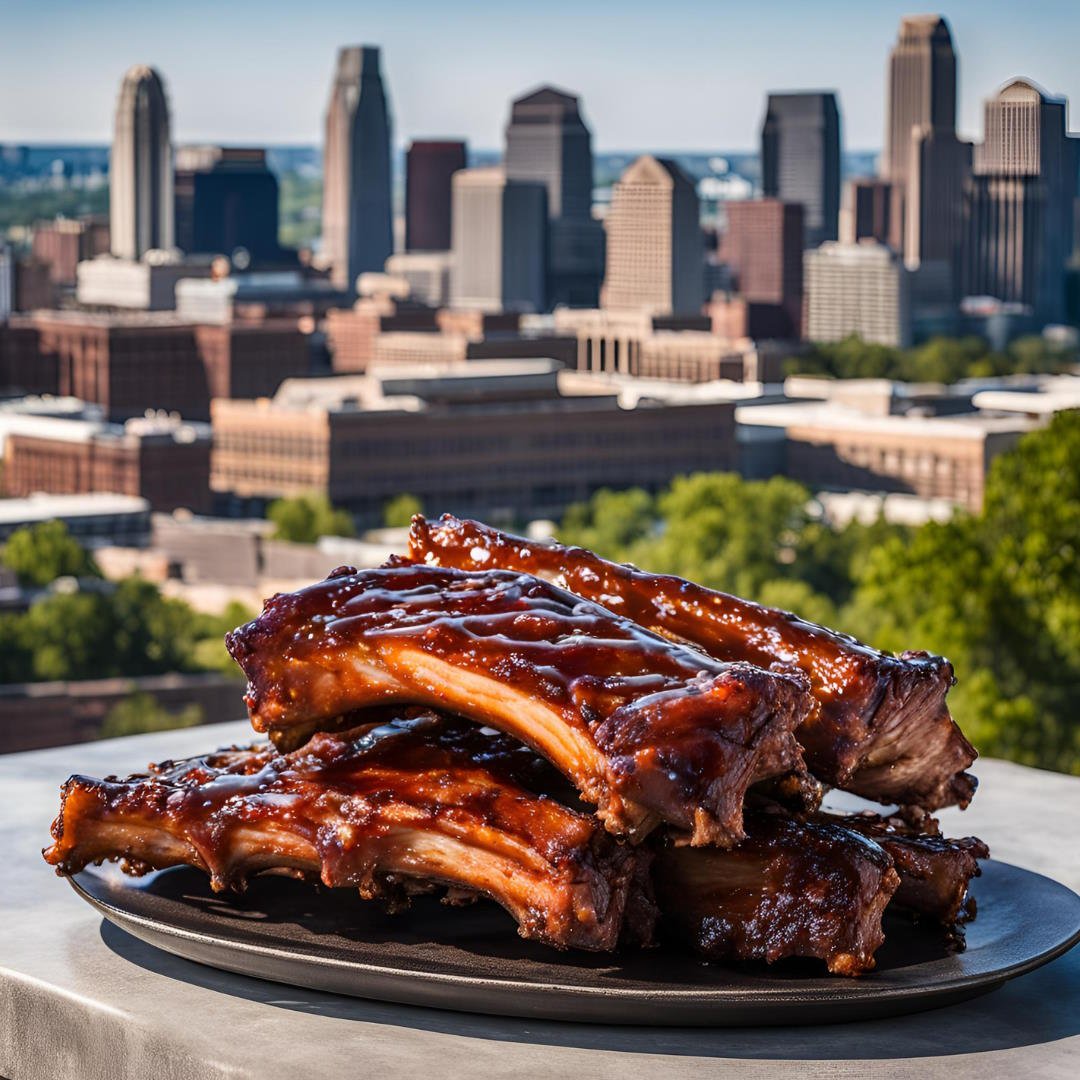 Ribs Kansas City style