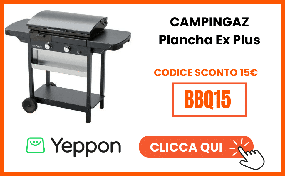 Codice sconto Campingaz Plancha